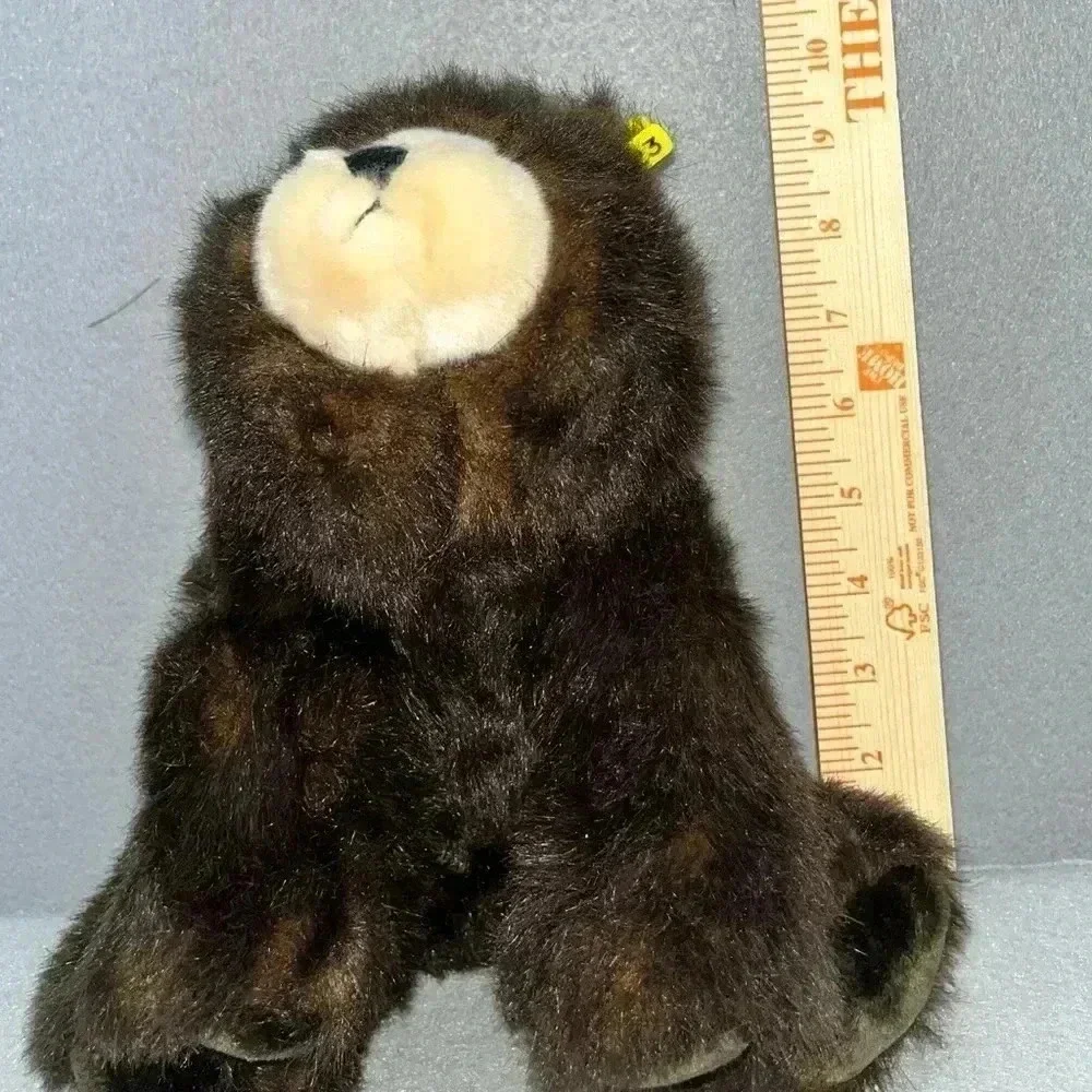 Zoona Yosemite Black Bear Tag # 123 Souvenir Plush Collectible